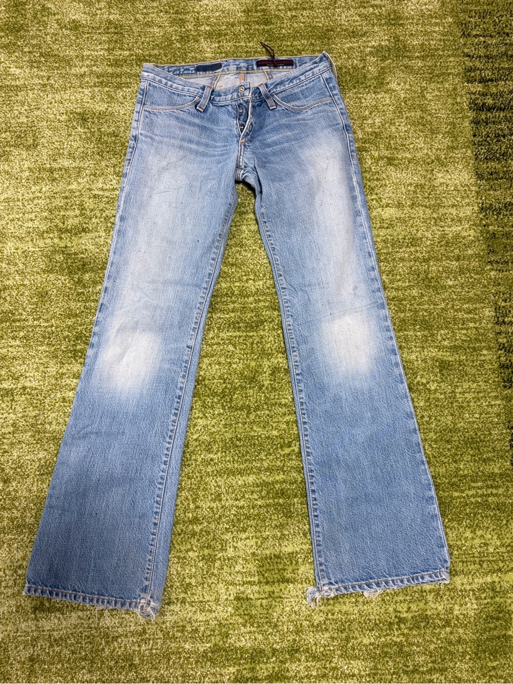 Ag Adriano Goldschmied Light Blue Flare Jeans